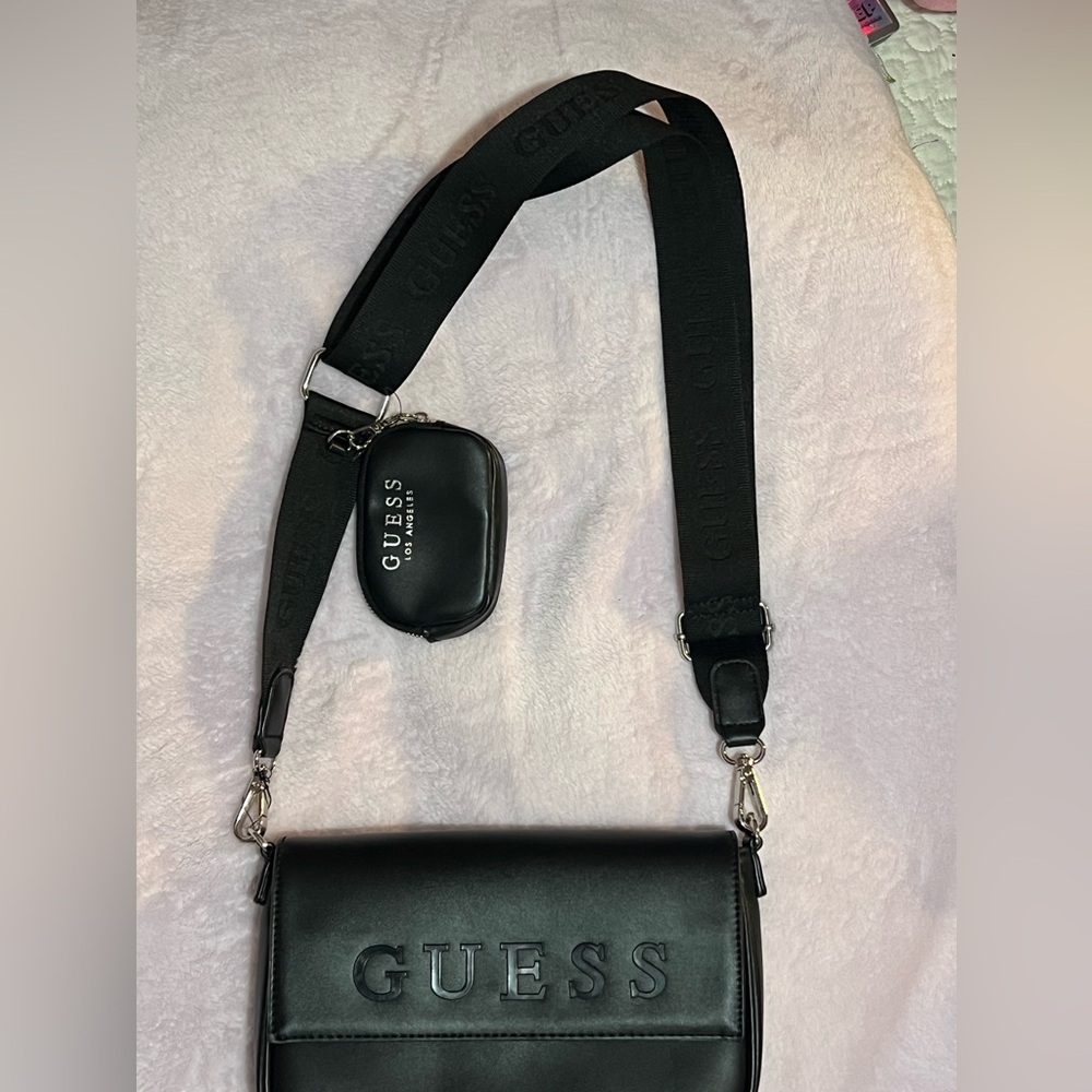 Black Guess purse